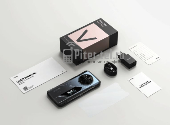 Смартфон Doogee V40 Pro 5G 16/512Gb Midnight Silver