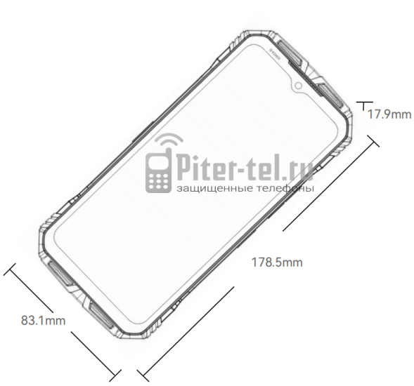 Смартфон Doogee V30 Pro 12/512Gb String Shadow Black