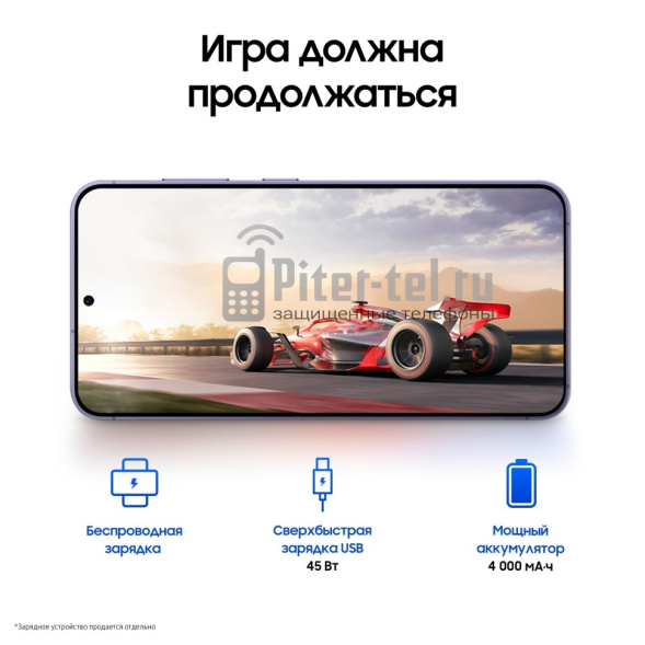 Смартфон Samsung Galaxy S24 12/256 Snapdragon (Dual nano SIM) Onyx Black